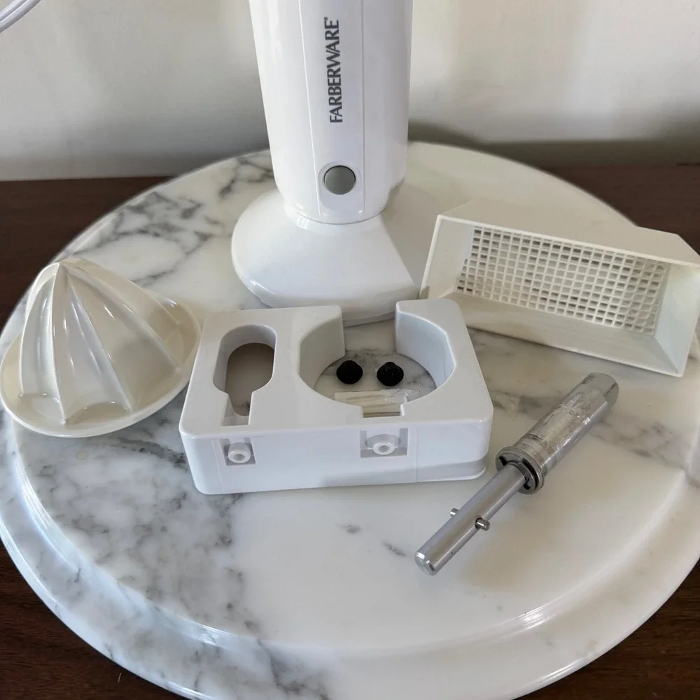 Farberware FSSB100A Hand Blender White 210W Motor Base with Attachments Set